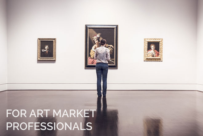 For art market professionals